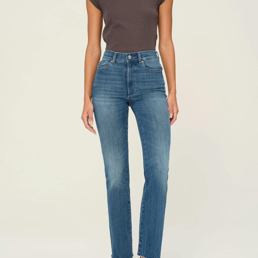 Halle Straight High Rise Instasculpt 29" Jeans | Palm Springs