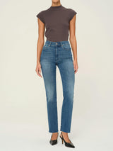 Halle Straight High Rise Instasculpt 29" Jeans | Palm Springs