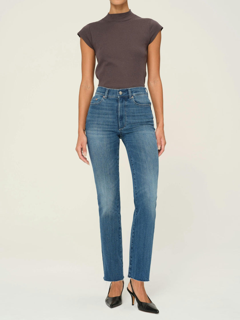 Halle Straight High Rise Instasculpt 29" Jeans | Palm Springs