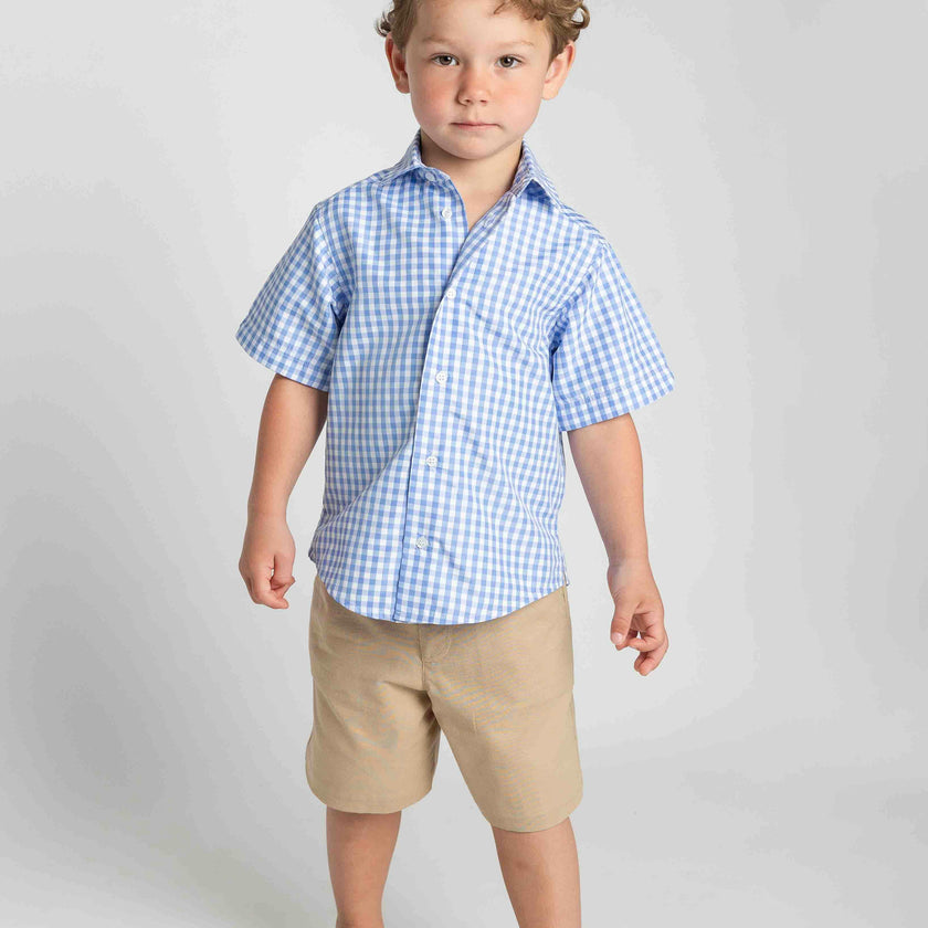 Gingham Camp Shirt