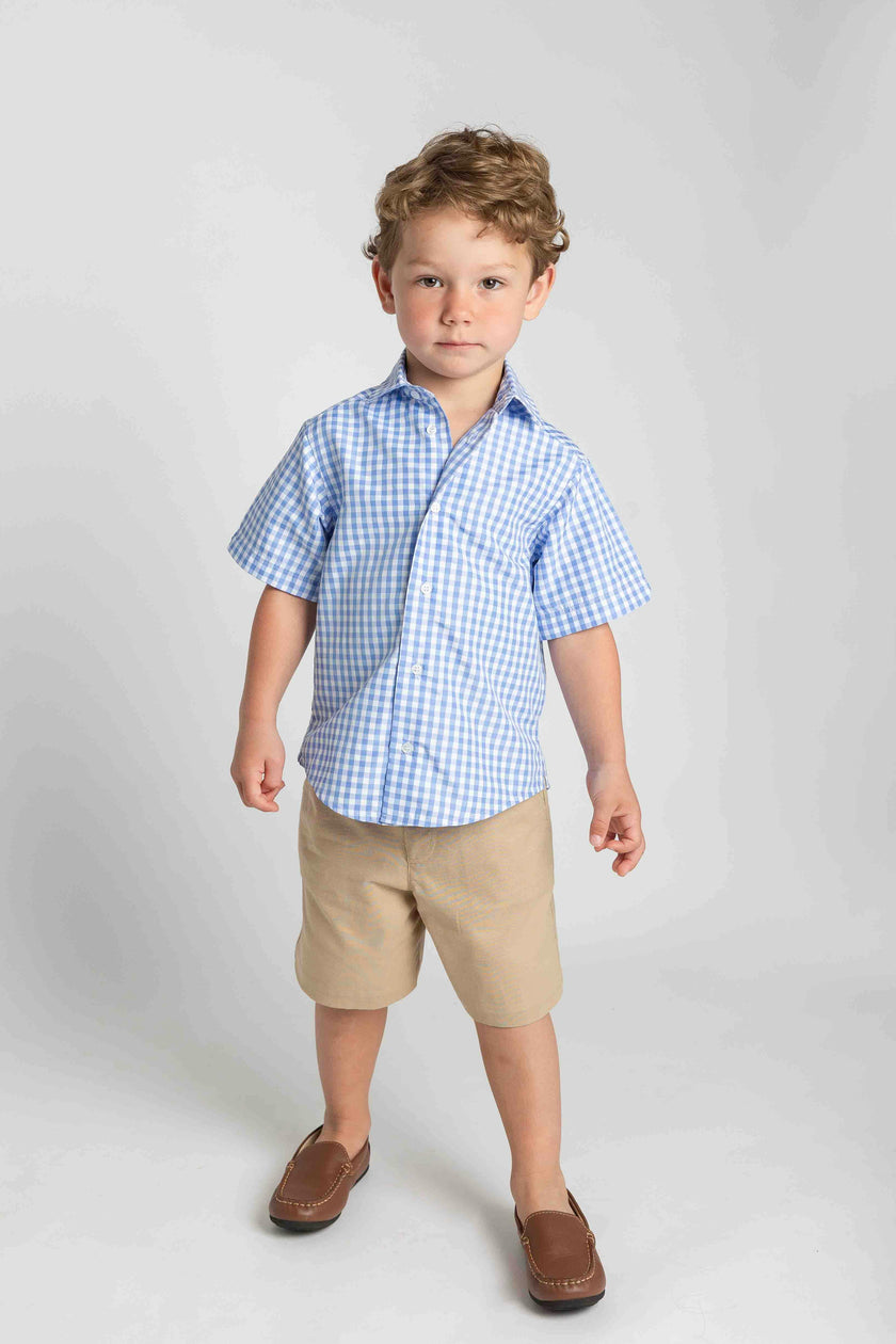 Gingham Camp Shirt