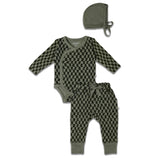 Organic Kimono Onesie & Pants Set