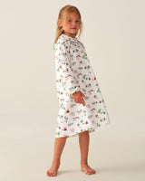 Girl's Twill Lola Nightgown in North Pole Chronicles