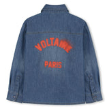 ZADIG & VOLTAIRE Soft Chambray Shirt - Denim Blue