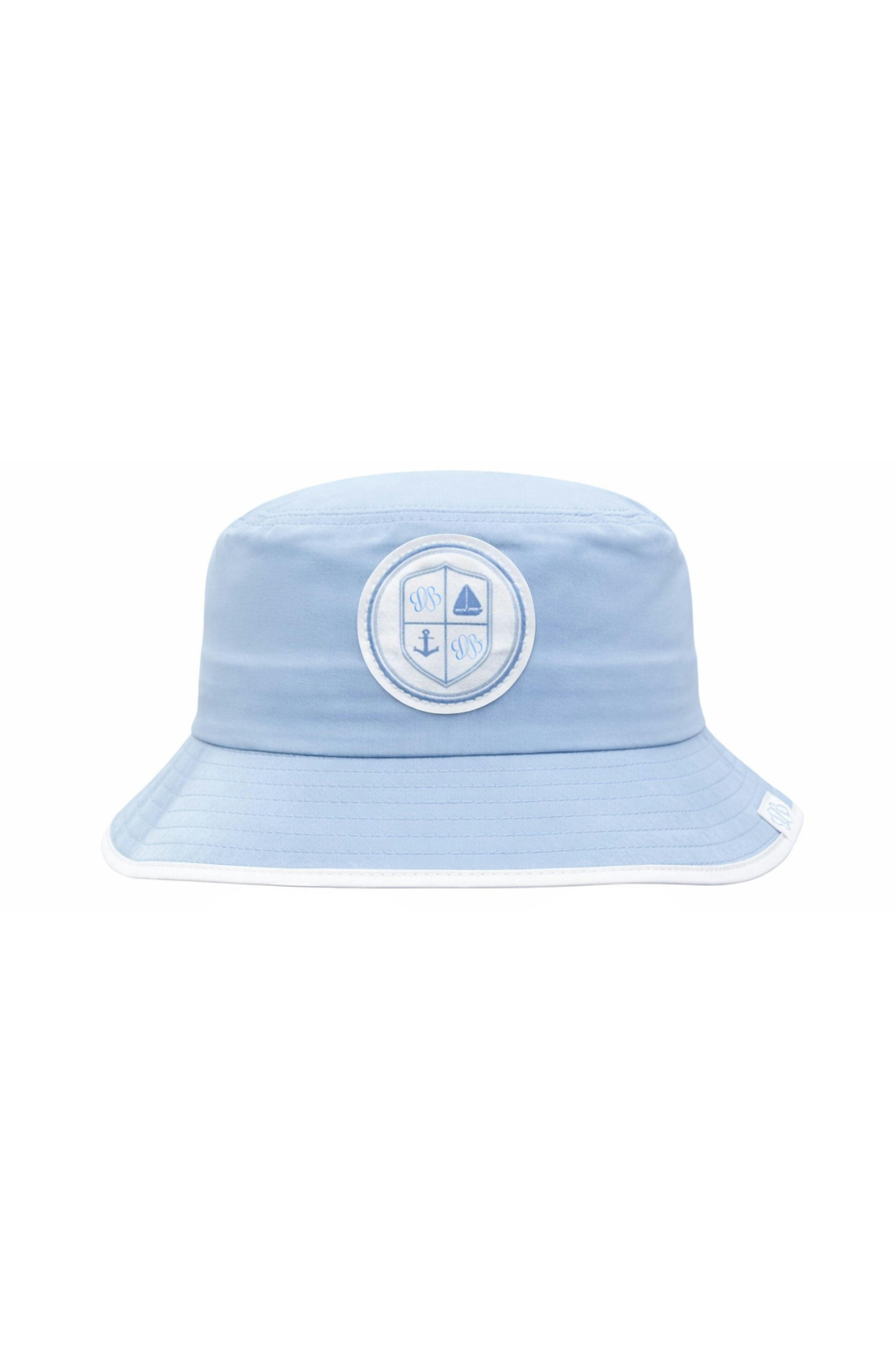 Coastal Crest Bucket Hat, Blue