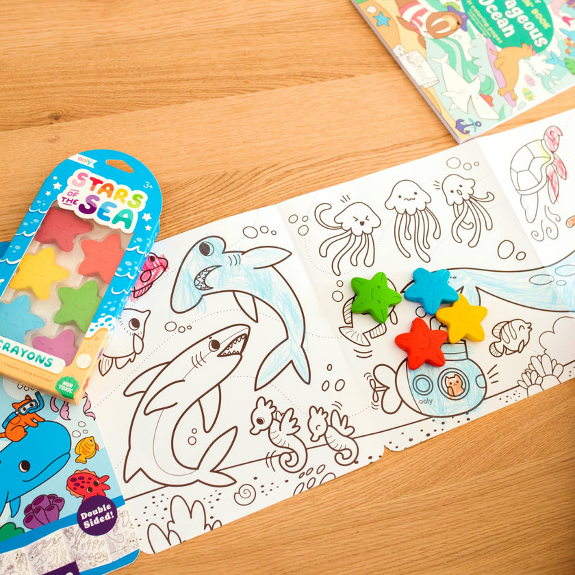 Stars of the Sea Crayons - Set of 6