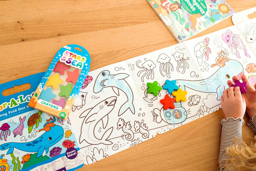 Stars of the Sea Crayons - Set of 6