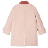 Jaida Velvet Collar Pea Coat