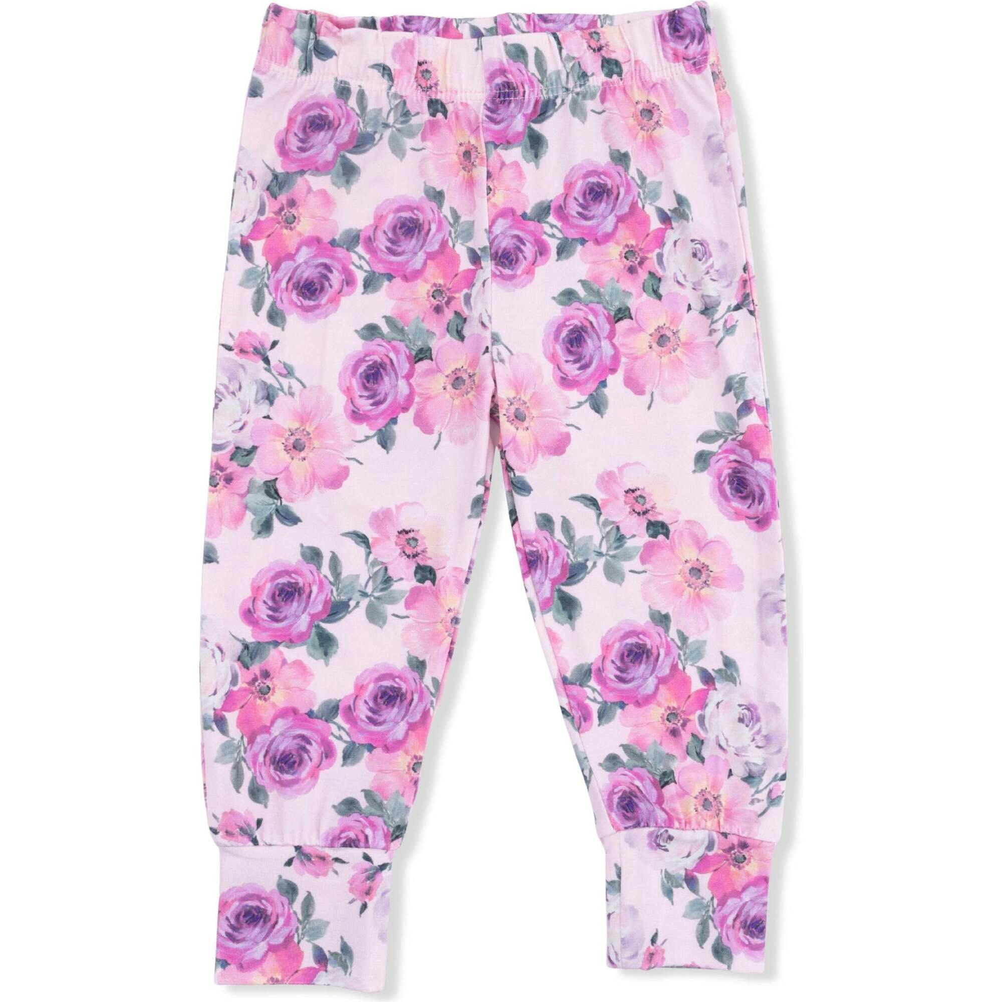 Rose Abundance - Short Sleeve Loungewear Set