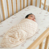 Charlie Cotton Muslin Swaddle Blanket Set (Goose, Set of 2)