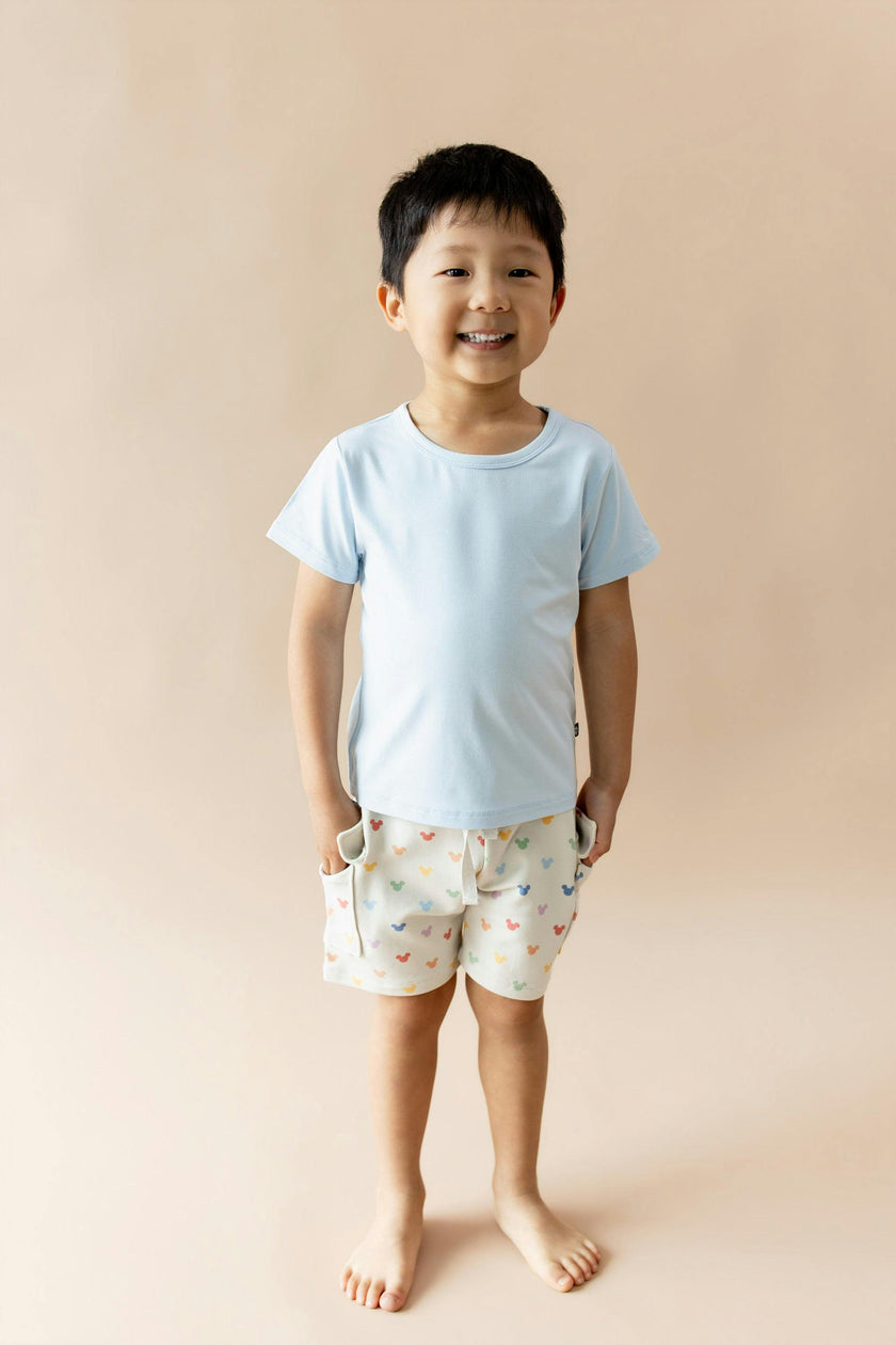Cargo Short in Pastel Mickey Mouse