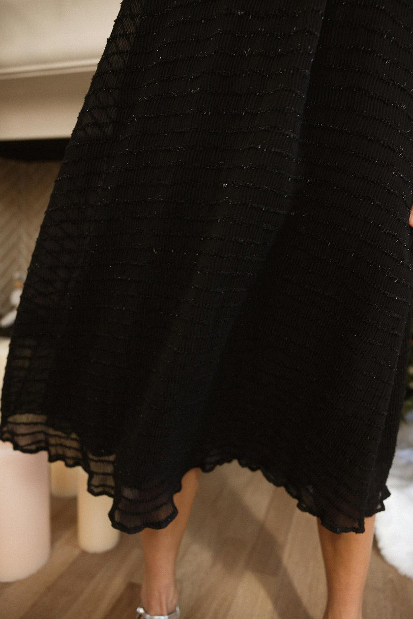 Justina Dress in Black