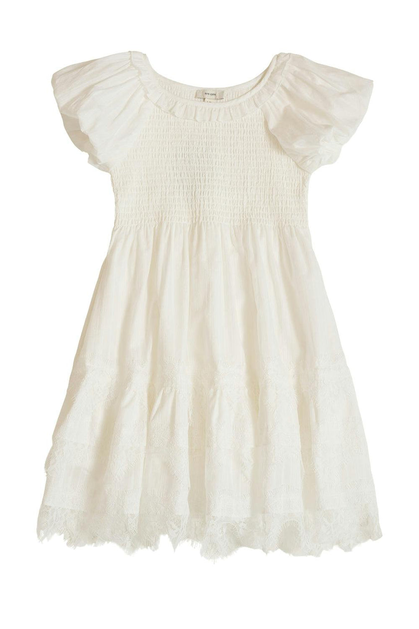 Mini Annalise Dress in Reverie Dobby