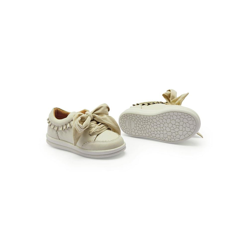Lexley Sneakers | Cream Leather