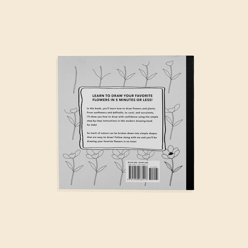 Modern Flowers: How to Draw Books for Kids