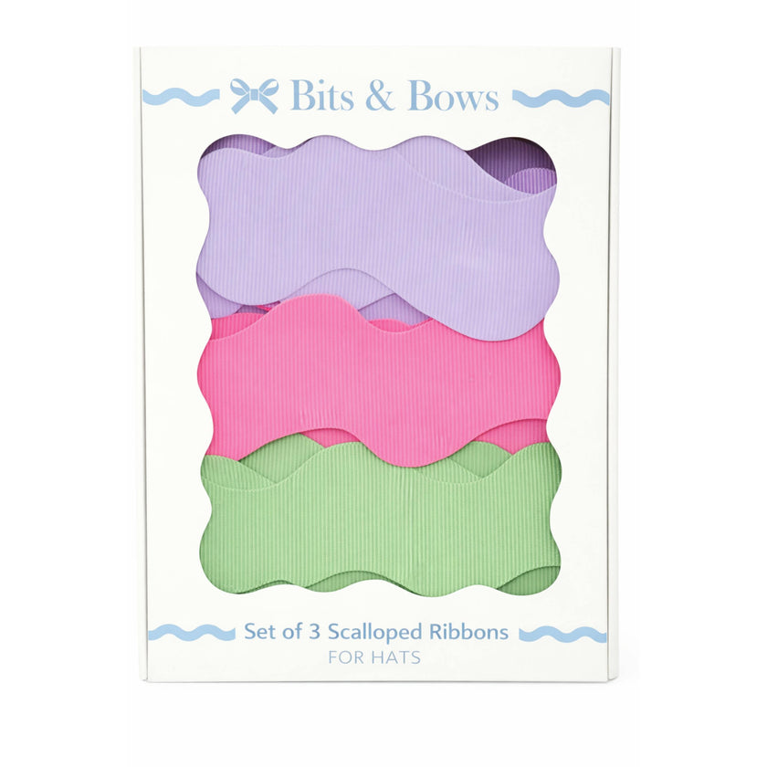 Scalloped Ribbon Sets, Garden Party