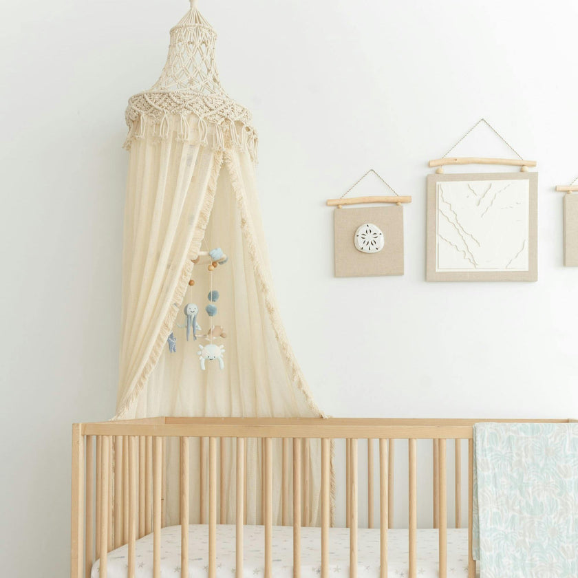 Kendi Macrame Nursery Canopy