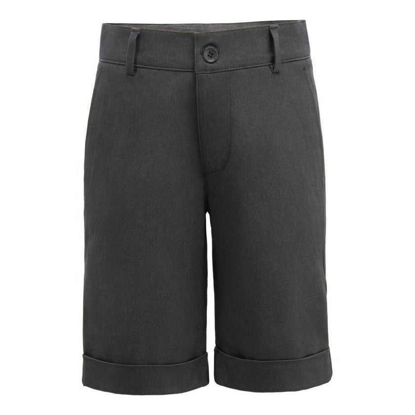 Charcoal Gray Formal Shorts