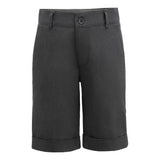 Charcoal Gray Formal Shorts