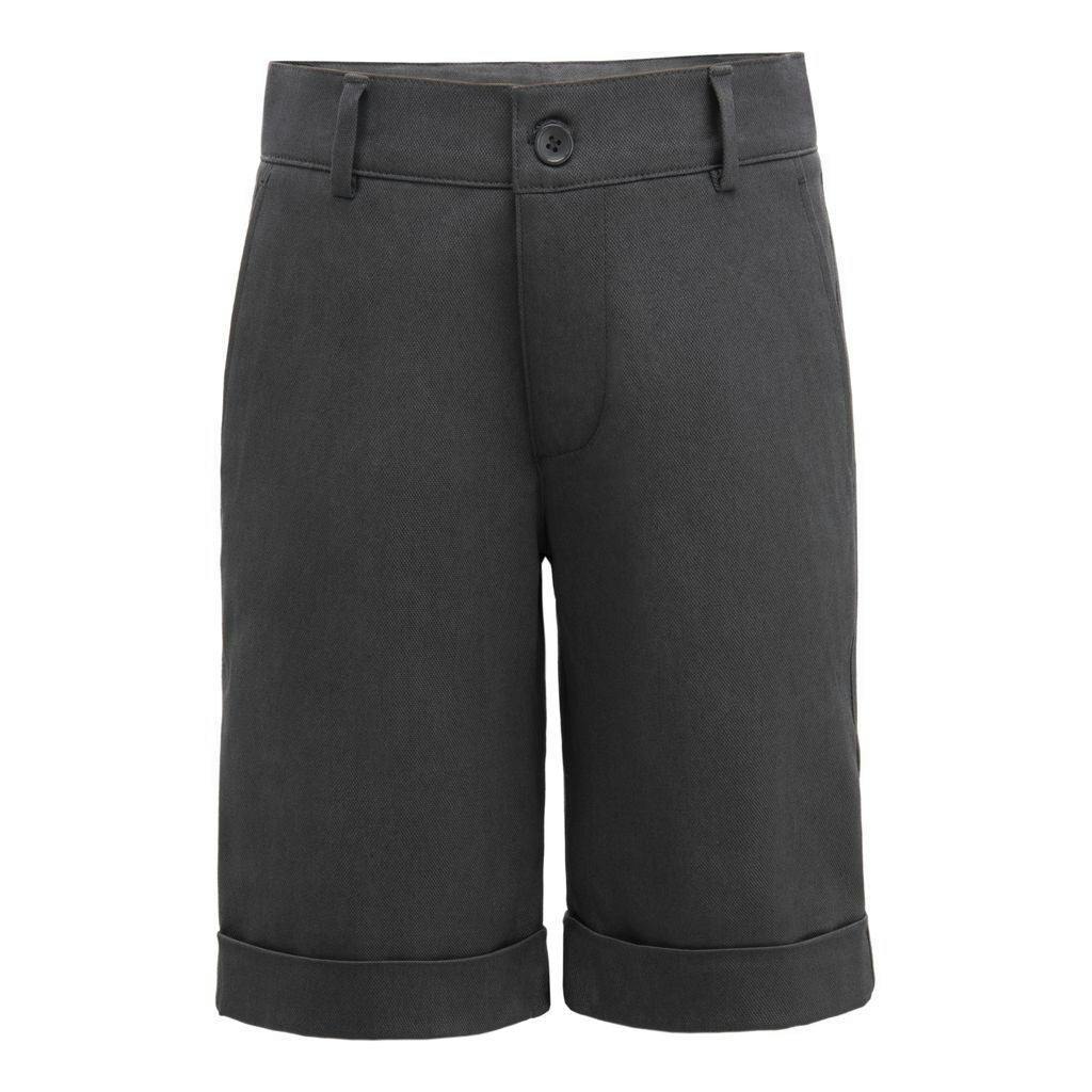 Charcoal Gray Formal Shorts