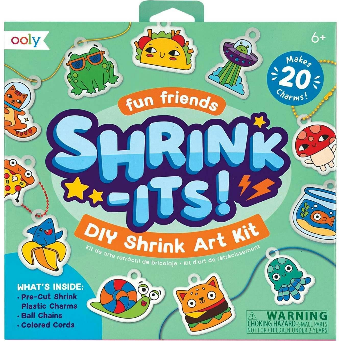 Shrink-its! DIY Shrink Art Kit - Fun Friends - 20 Charms