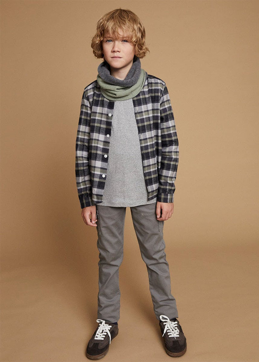 The Green Check Flannel Shirt