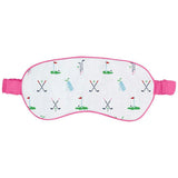Women's Golf Eye Mask - Cotton and Silk