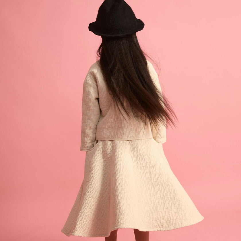 Dune Circle Skirt Cream