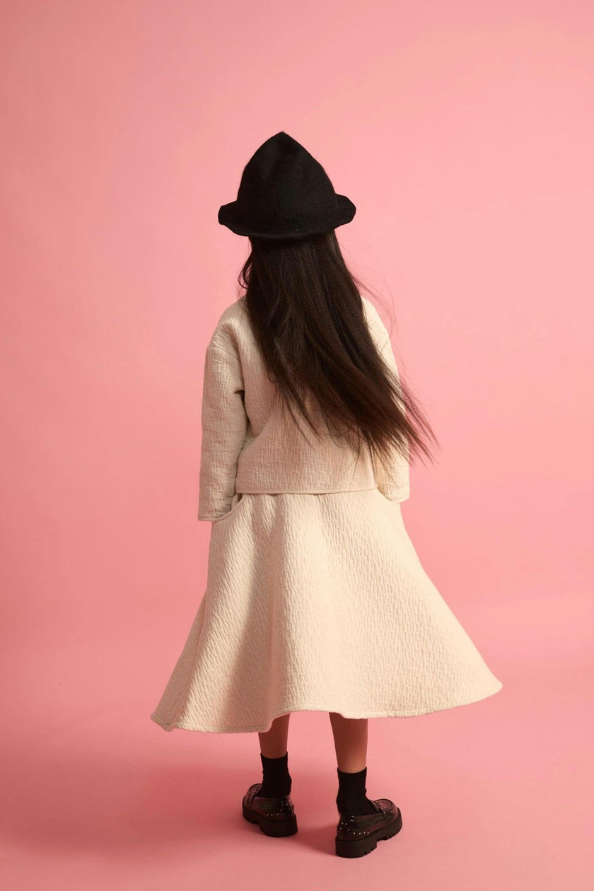 Dune Circle Skirt Cream