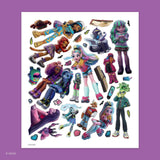 Panorama Sticker Book: Monster High