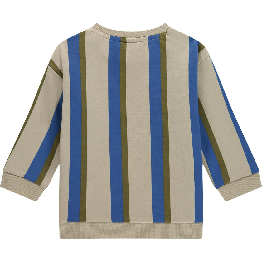 Candy Stripe Crewneck Sweatshirt