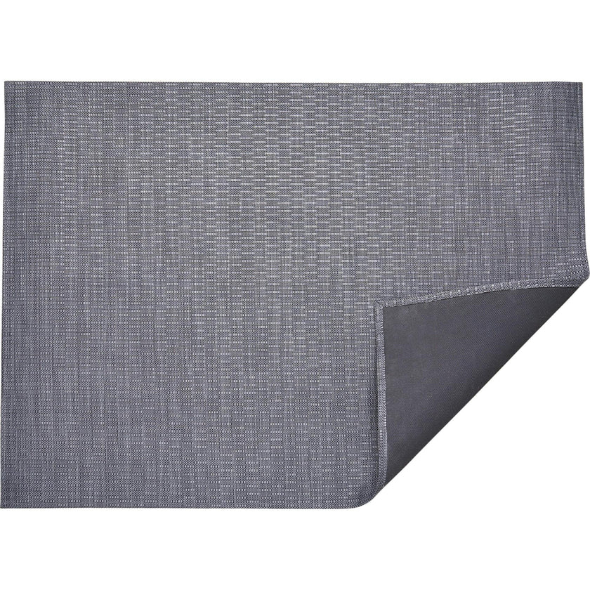 Thatch Floor Mat, Pewter