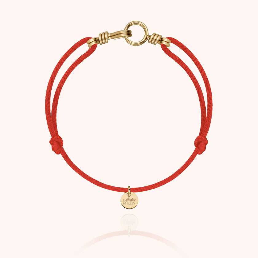 Women's Cord Bracelet, Yellow Gold-Filled