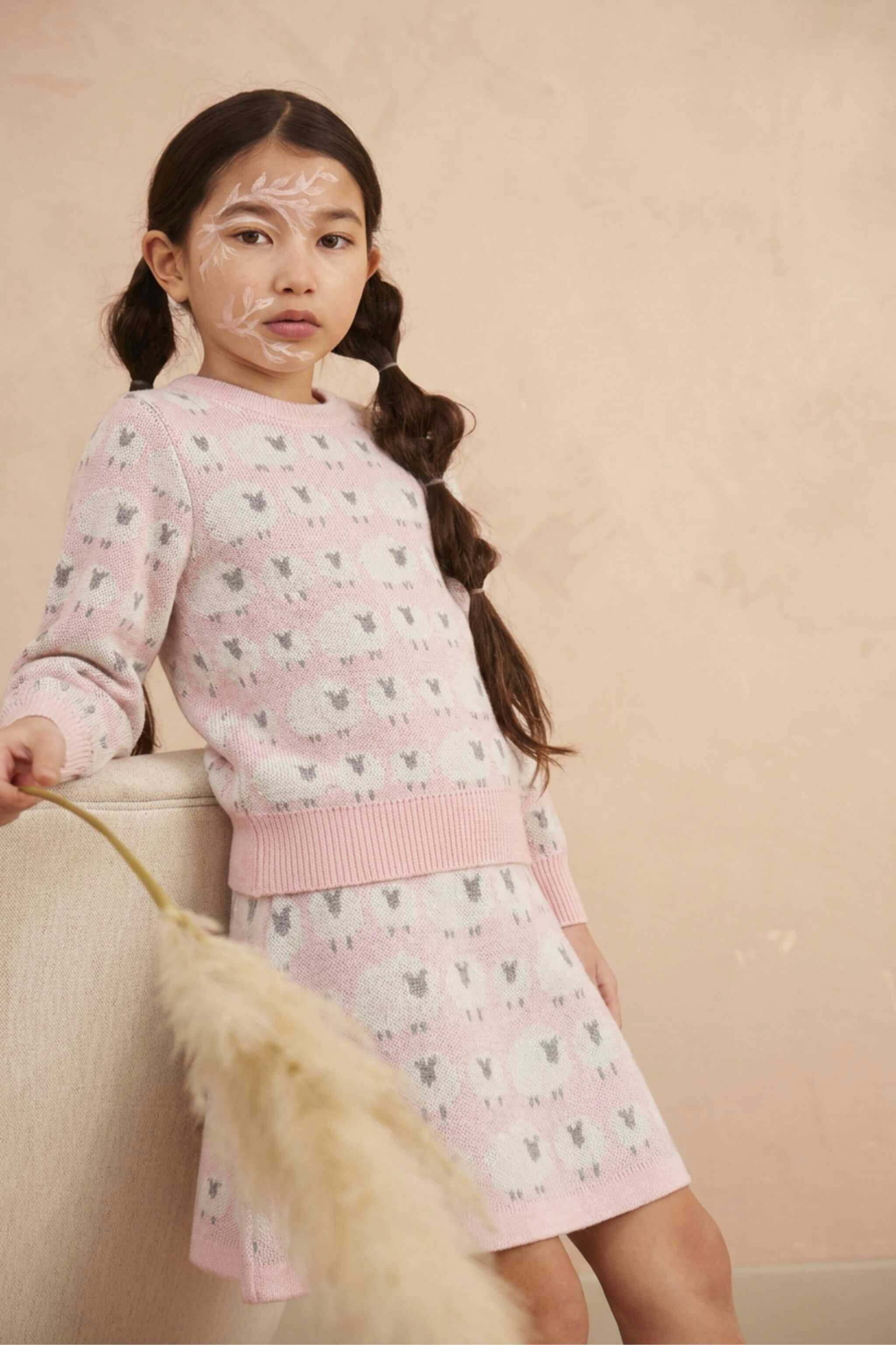 Little Bo Peep Skirt | Rose