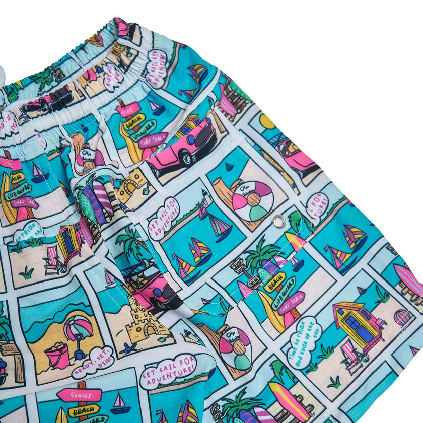 Boys Board Shorts (Bondi Print)