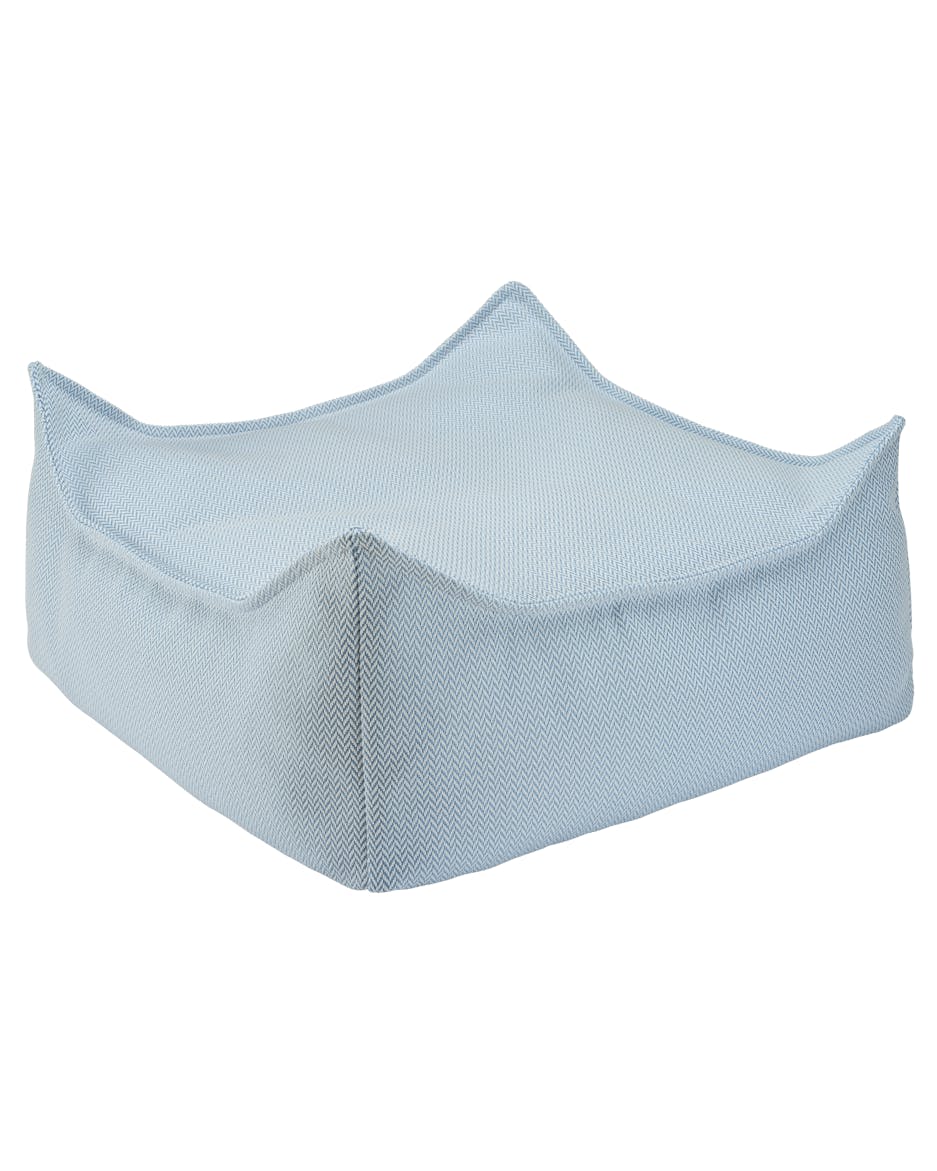 Azure Outdoor Square Ottoman