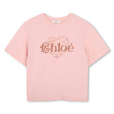 Pink Heart Logo Tee