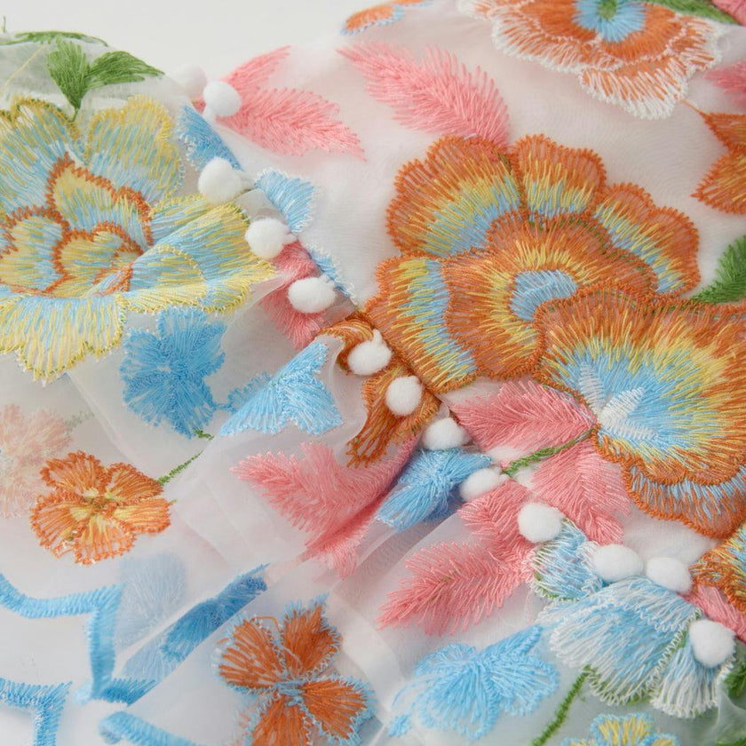 Bianca Embroidered Mini Dress (Baby)