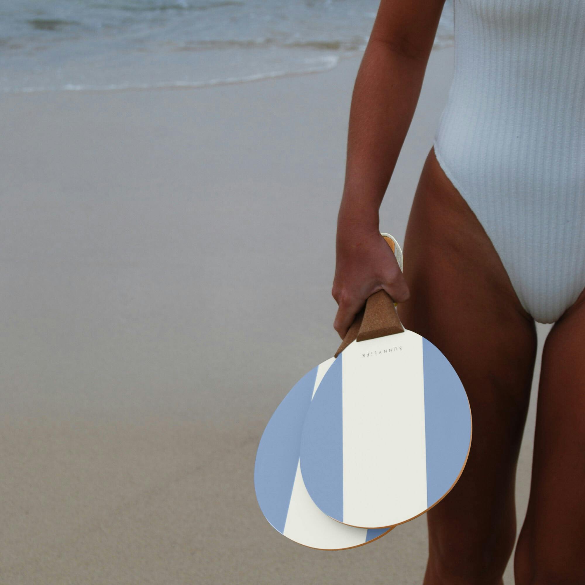Vintage Beach Paddles: La Mer Med