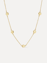 Flower Station Necklace - Rowena Necklace