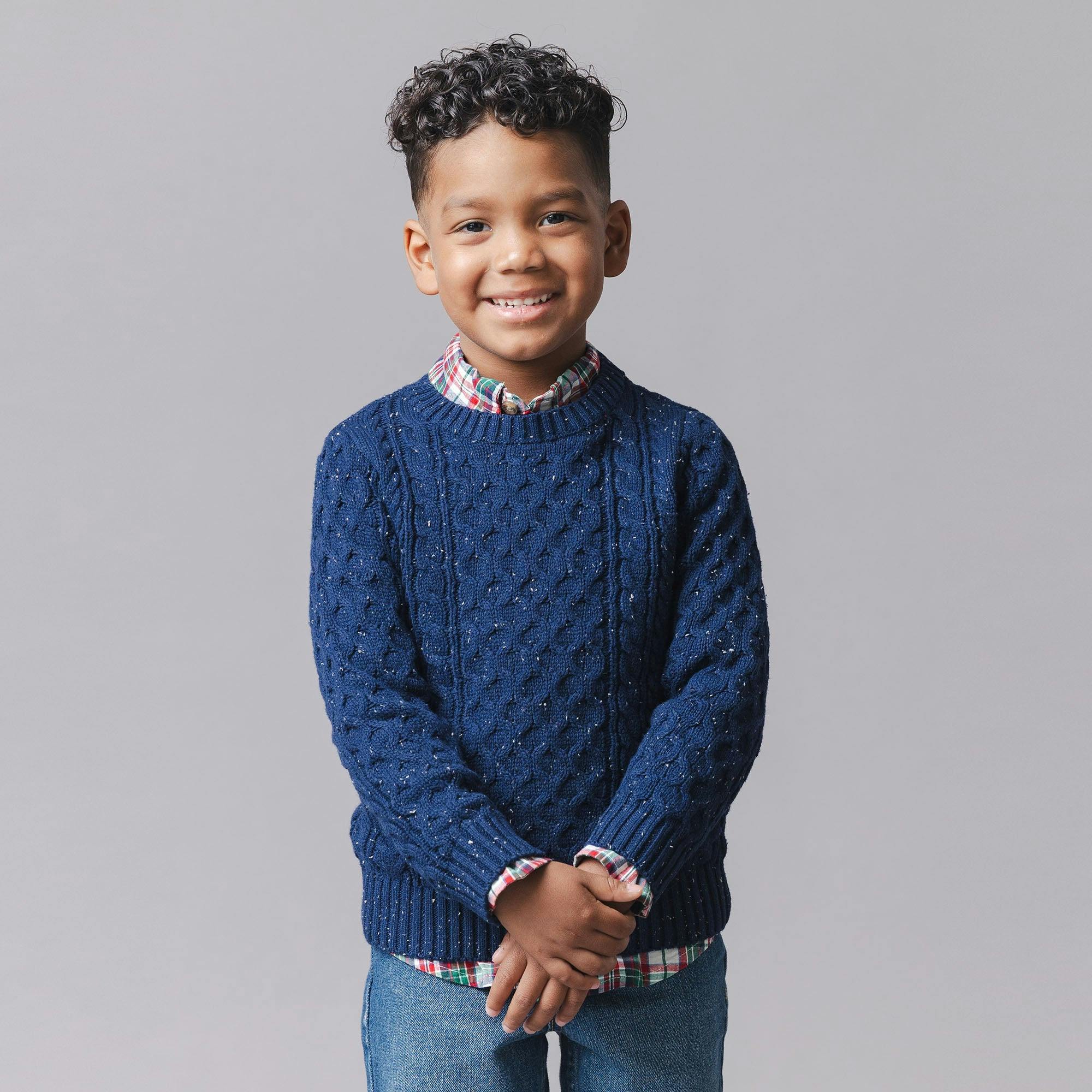 Organic Fisherman Sweater