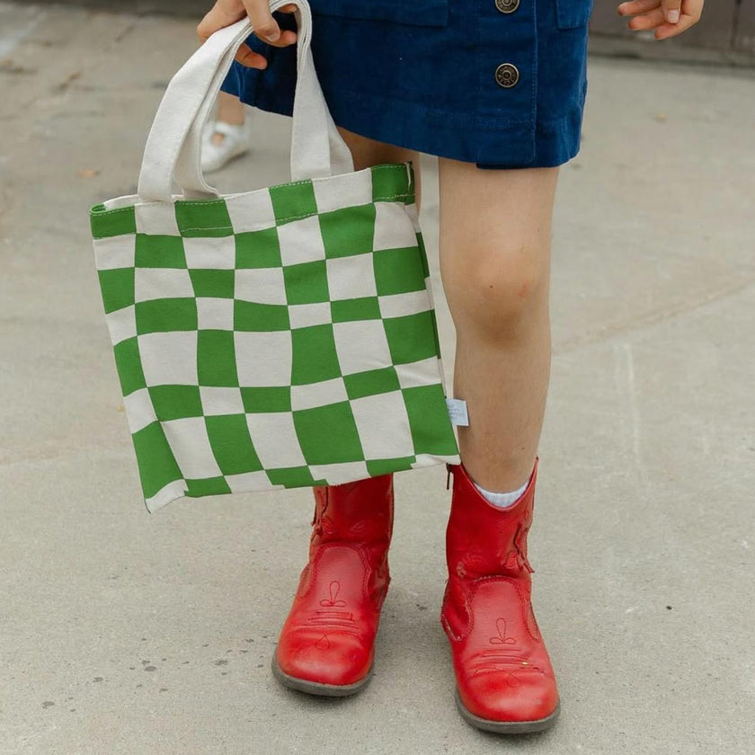 Little Chef Checkered Mini Tote