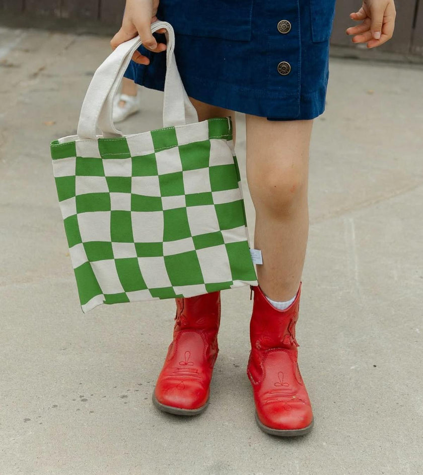 Little Chef Checkered Mini Tote