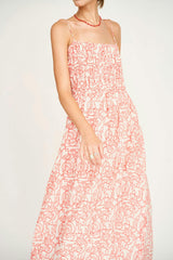 Puglia Dress in Cherry Heka