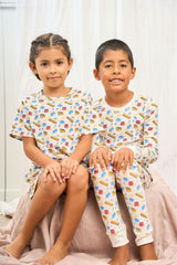 Creative Blocks Short Pajama set