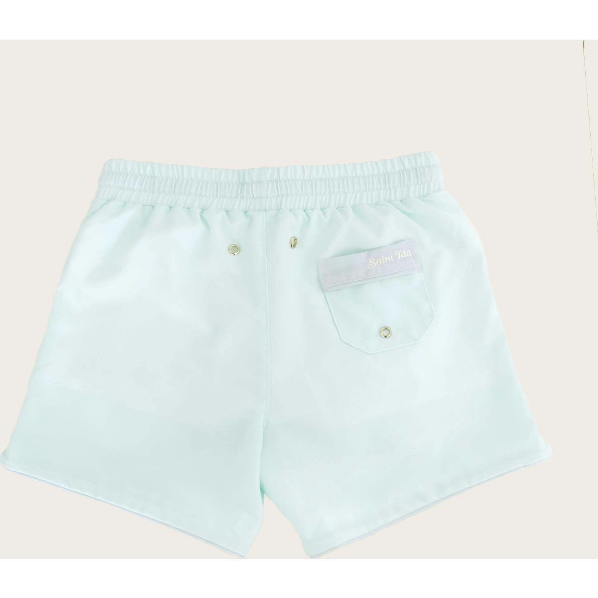 Coral Sea Blue Swim Shorts