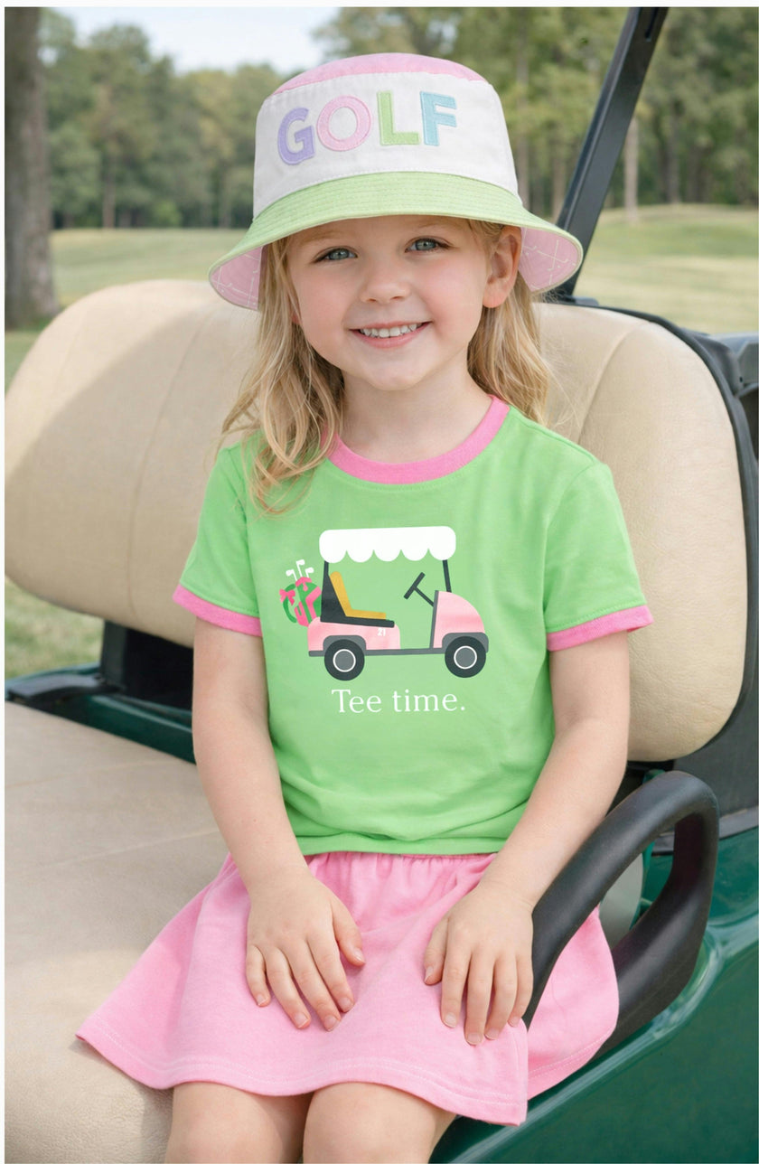 Rainbow Golf Bucket Hat