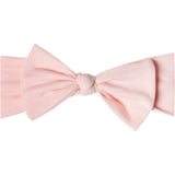 Blush Knit Headband Bow