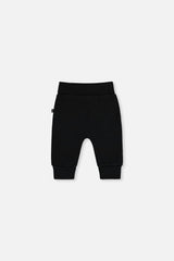 Organic Cotton Evolutive Pants Black And Brown
