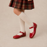 Ondina Ballet Flat | Red Patent Leather